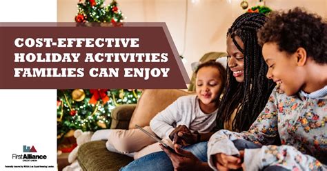 The Cost-Effective Holiday Activity