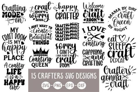 Download The Crafters SVG Bundle - Craft Crafting Files For Crafts