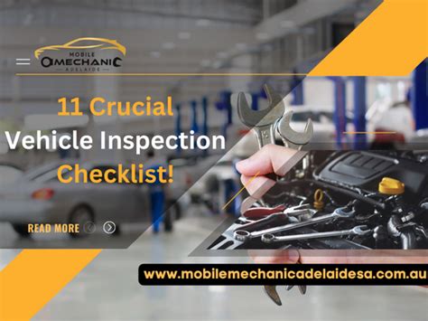 The Crucial Inspection Checklist