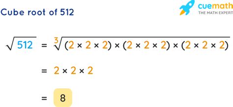 The Cube Root Of 512