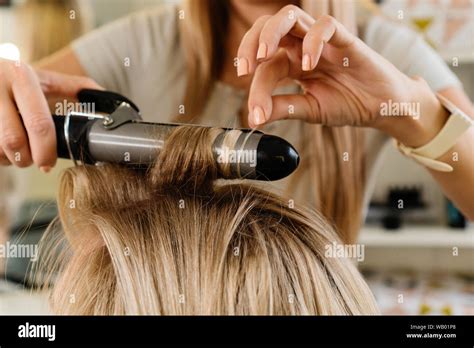 The Curling Process (Using a Curling Iron Example)