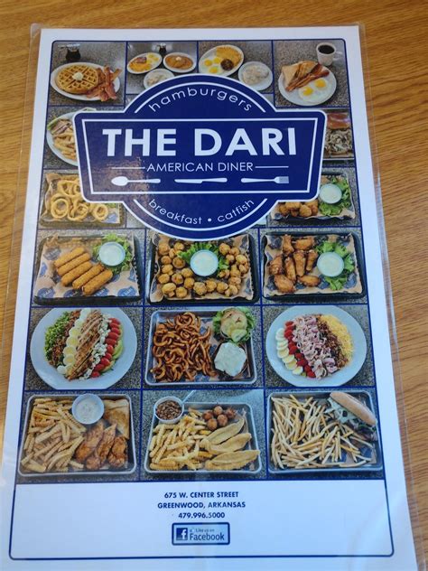 The Dari Menu