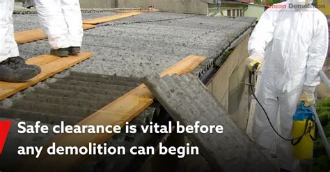 The Demolition Process with Asbestos Present