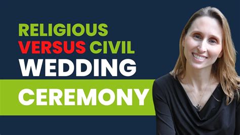 The Difference Between Civil and Religious Ceremonies