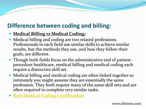 The Difference Between Coding and Billing