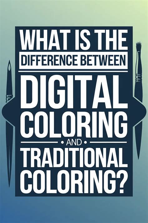 The Difference Between Digital and Traditional Coloring