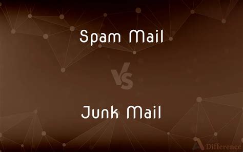 The Difference Between Spam and Junk Mail
