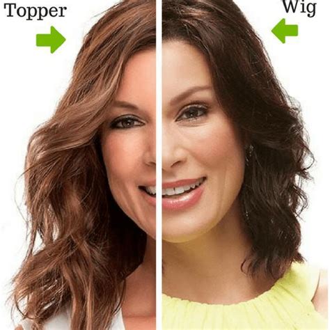 The Difference Between Toppers and Wigs