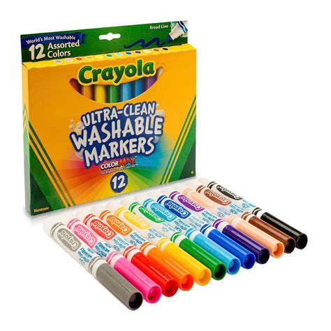The Different Crayola Washable Collections