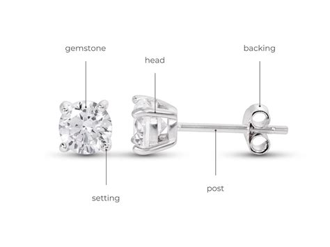 The Different Earring Settings for Diamonds