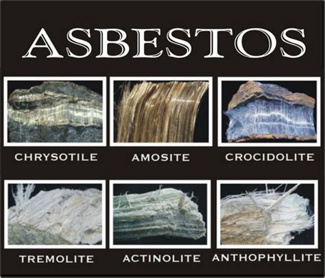 The Different Types of Asbestos