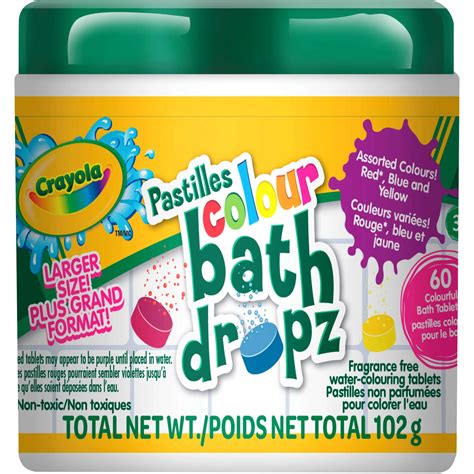 The Different Types of Crayola Bath Fun