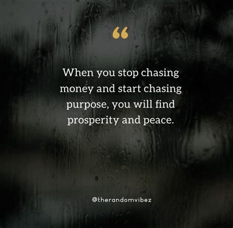 The Distortion of Values money chasing quotes
