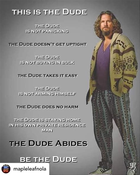 The Dude Quotes