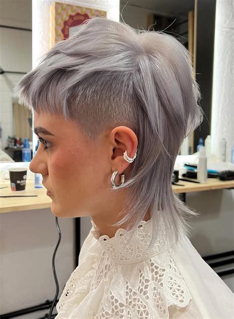 The Edgy Modern Mullet