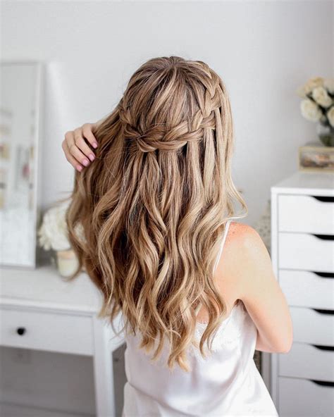 The Elegant Waterfall Braid