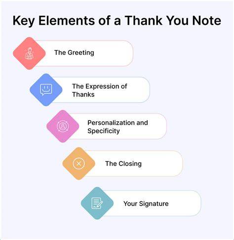 The Essential Elements of a Thank You Note
