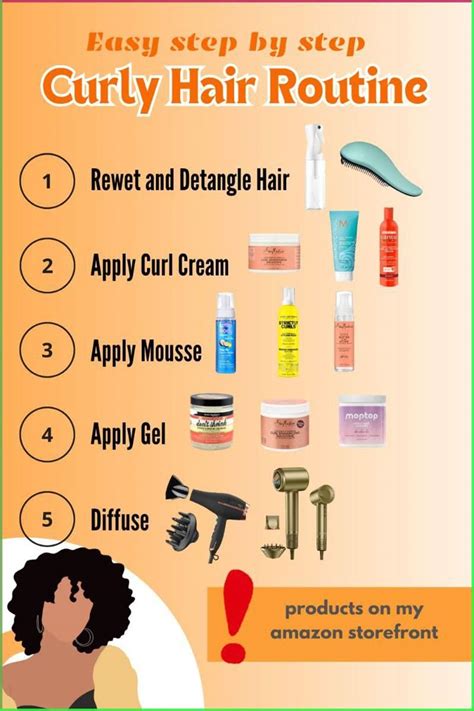 The Essential Healthy Curly Hair Routine