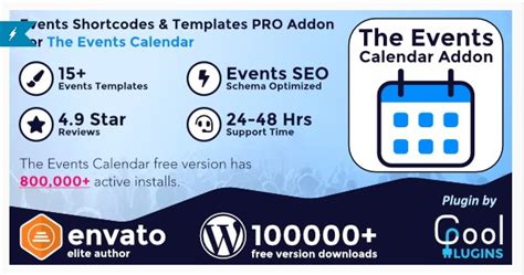 The Events Calendar Shortcode Free Version