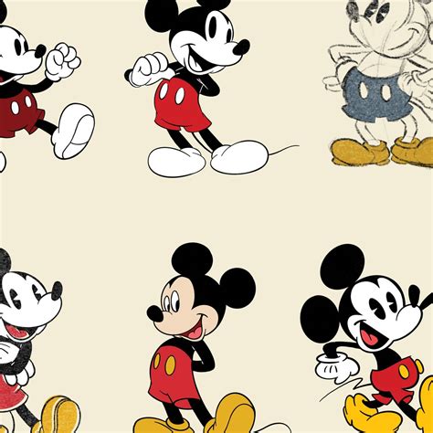 The Evolution Of Mickey Mouse