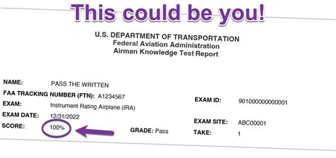 The FAA Knowledge Test (Written Exam)