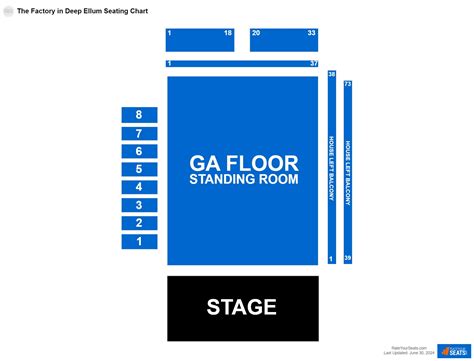 The Factory In Deep Ellum Dallas Texas Seating Chart