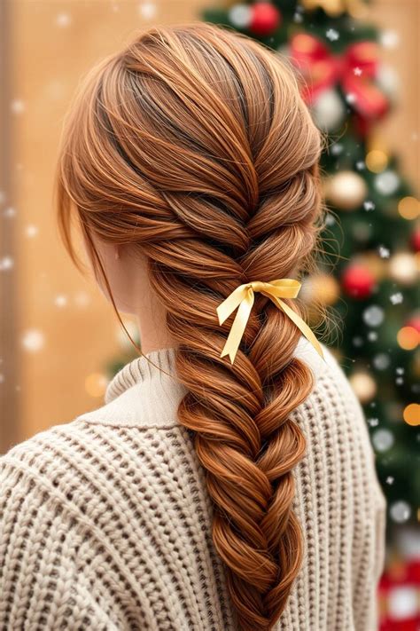 The Festive Fishtail Braid