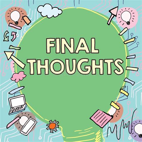 The Final Thoughts