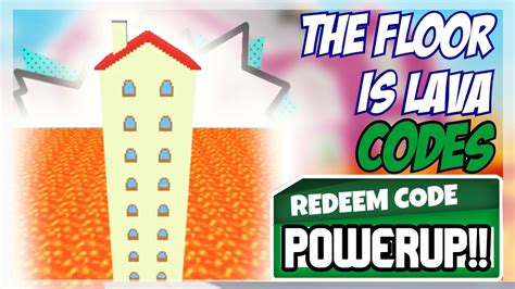 The Floor Is LAVA Codes Wiki Roblox[NEW] - MrGuider