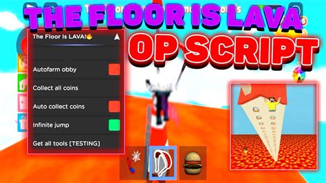 The Floor Is Lava Script Roblox Hack GUI | Free Download 