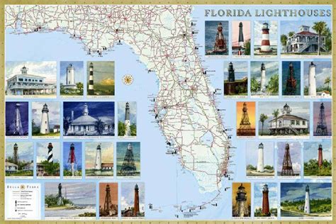 The Florida Lighthouse Map
