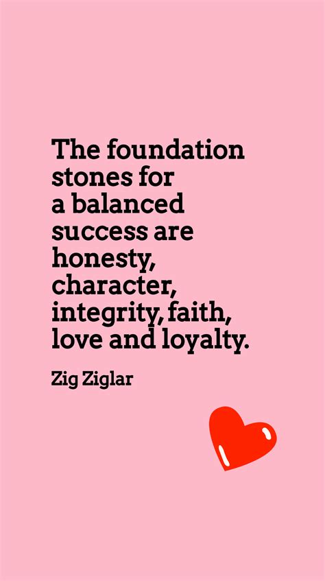 The Foundation of Integrity