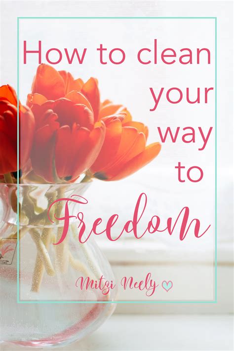 The Freedom to Clean Your Way