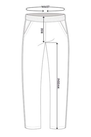 The Frolic Size Chart