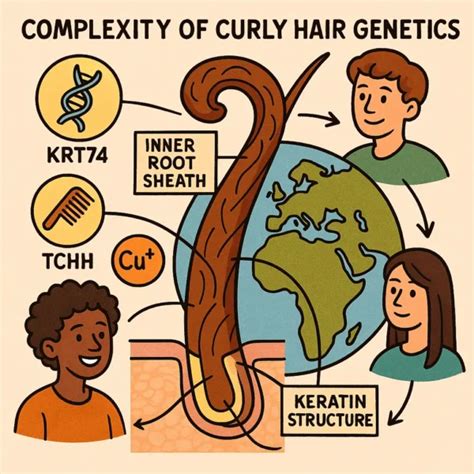 The Genetics of Curly Hair