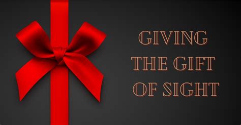 The Gift of Sight