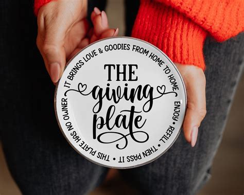 The Ultimate Gift-Giving Solution: Unleash the Magic of The Giving Plate SVG!