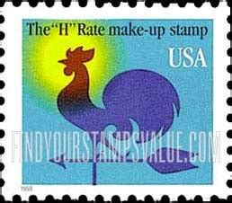 The H Rate Make Up Stamp Catalog Value