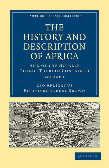 The History And Description Of Africa