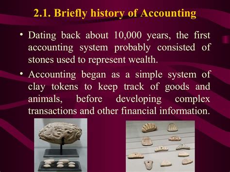 The History And Development Of Accounting