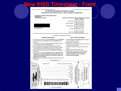 The IHSS Timesheet Secret How to Avoid Timekeeping Delays