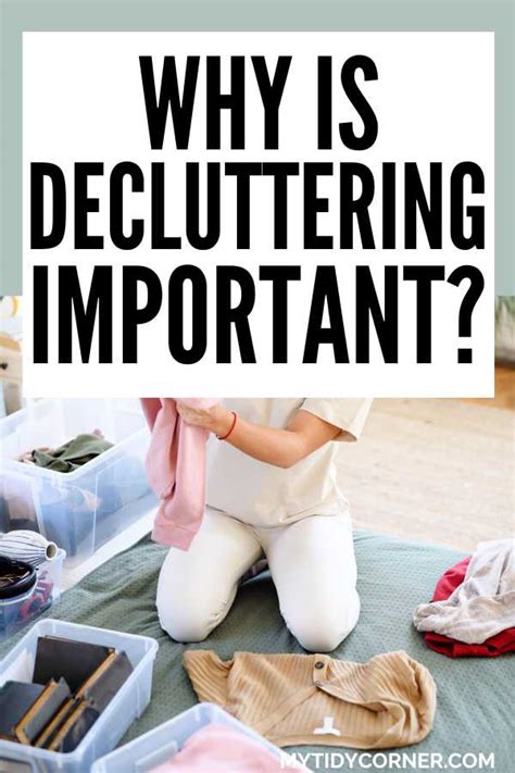The Importance of Decluttering