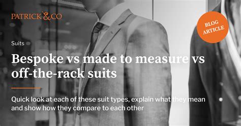 The Importance of Fit: Bespoke vs. Off-the-Rack