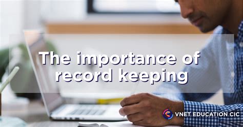 The Importance of Record Keeping