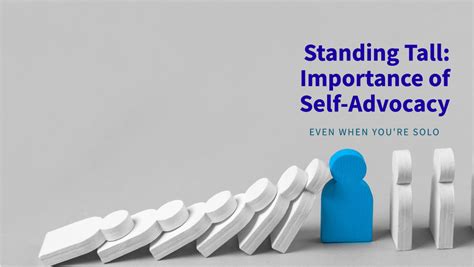 The Importance of Standing Tall