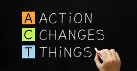 The Importance of Taking Action