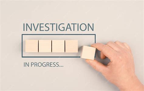 The Investigation and Its Progress
