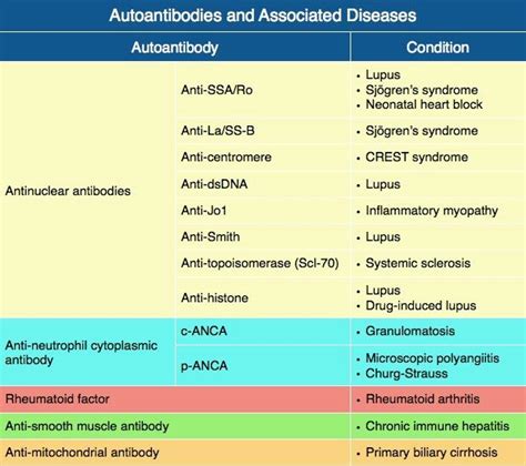 The Key Autoantibodies to Look For
