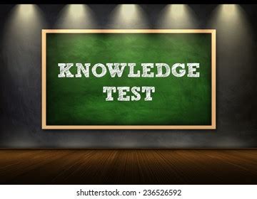 The Knowledge Test (Written Exam)