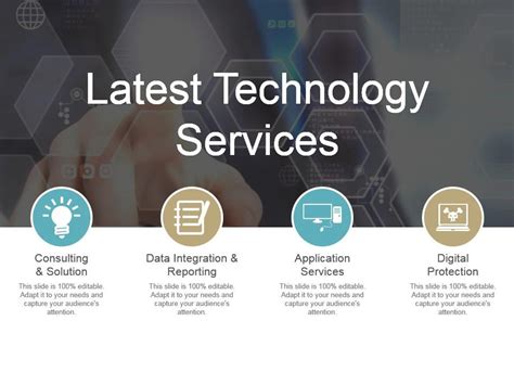 The Latest Technology and Services